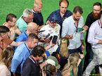 Макс Ферстаппен отвечает на вопросы после официальной пресс-конференции FIA