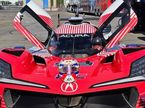 Шлем Макса Ферстаппена на носовом обтекателе спортпрототипа Acura, фото из социальных сетей