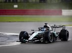 Кими Антонелли за рулём W17 на трассе в Сильверстоуне, фото пресс-службы Mercedes
