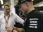 Мика Хаккинен и Валттери Боттас