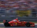 Михаэль Шумахер за рулем Ferrari F310B в Монце