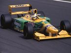 Михаэль Шумахер за рулём Benetton B193B на Гран При Италии в Монце, 1993 год, фото XPB