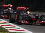 Гонщики McLaren на трассе Гран При