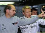 Эдриан Ньюи и Мика Хаккинен в McLaren, 1998 год