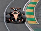 Оскар Пиастри за рулём McLaren MCL40 на трассе в Альберт-парке, фото XPB