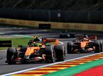 Машины McLaren на трассе Гран При Бельгии, фото XPB