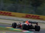 Серхио Перес за рулём RB16B на трассе в Имоле