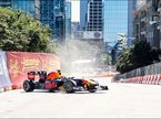 Серхио Перес проводит демо-заезды в Далласе, фото Red Bull