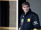 Виталий Петров на тестах в Валенсии