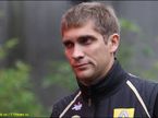 Виталий Петров в паддоке Гран При Бельгии
