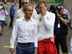 Ален Прост и Себастьян Феттель