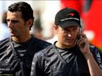 Педро де ла Роса и Кими Райкконен в McLaren. Гран При Германии 2006.