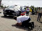 На Fiat Abarth Кими Райкконена была повреждена подвеска