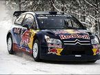 Кими Райкконен за рулем Citroen C4 WRC