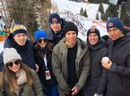 Гонщики Red Bull и AlphaTauri в Кицбюэле