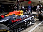 Машина RB20 в боксах Red Bull на автодроме в Остине, фото XPB