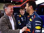 Кристиан Хорнер и Даниэль Риккардо на недавних тестах в Сильверстоуне, фото Red Bull