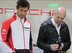 Марк Уэббер и Эдриан Ньюи на этапе WEC в Сильверстоуне