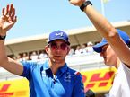Мик Шумахер (справа) и Эстебан Окон, гонщик Alpine F1
