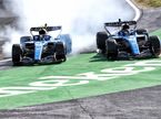Инцидент между гонщиками Williams на 66-м круге Гран При Нидерландов, фото XPB
