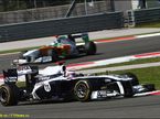 Williams Рубенса Баррикелло на трассе Гран При Турции