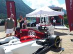 Встреча с болельщиками Sauber проходила в местечке Интерлакен при прекрасной погоде