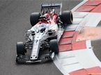 Кими Райкконен за рулём Sauber на тестах в Абу-Даби