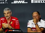 Маурицио Арривабене и Фредерик Вассёр, руководитель Sauber