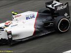 Новый логотип на машине Sauber