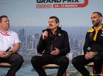 Зак Браун (McLaren), Гюнтер Штайнер (Haas) и Сирил Абитебул (Renault)