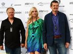 Гюнтер Штайнер (справа) и Джин Хаас (слева) на самом первом для команды Haas Гран При Монако, 2016 год