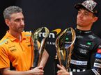 Руководитель команды McLaren Андреа Стелла и Ландо Норрис