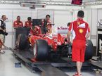 Взвешивание Ferrari F2012