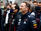 Тойохару Танабе, технический директор Honda F1, и Кристиан Хорнер, фото XPB