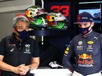 Тойохару Танабе, технический директор Honda F1, и Макс Ферстаппен, фото пресс-службы Red Bull