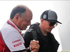 Фредерик Вассёр, руководитель Alfa Romeo Racing, и Кими Райкконен
