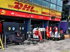 Боксы Ferrari в Мельбурне