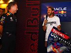 Себастьян Феттель в расположении Red Bull Racing в Абу-Даби, фото пресс-службы Red Bull