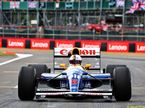 Себастьян Феттель за рулём Williams FW14B в Сильверстоуне, 2022 год