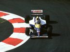 Найджел Мэнселл за рулём Williams FW14B на Гран При Франции 1992 года, фото XPB