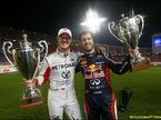 Себастьян Феттель и Михаэль Шумахер на Гонке Чемпионов, 2012 год