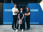 Джеймс Ваулз, Лиа Блок и Джейми Чэдвик, фото Williams Racing