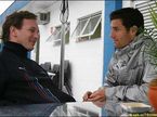 Глава Red Bull Racing Кристиан Хорнер и Марк Уэббер