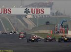 Гонщки Red Bull Racing на Гран При Индии, 2011 год
