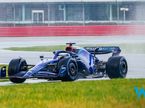 Williams FW44 на трассе в Сильверстоуне, фото пресс-службы Williams
