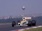 Риккардо Патрезе за рулём Williams FW12C на Хунгароринге, фото XPB