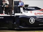 Логотипы Randstad на машине Williams FW35