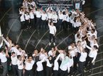 Валттери Боттас в штаб-квартире Petronas