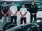 Джордж Расселл, Фредерик Вести, Кими Антонелли и Тото Вольфф, фото Mercedes