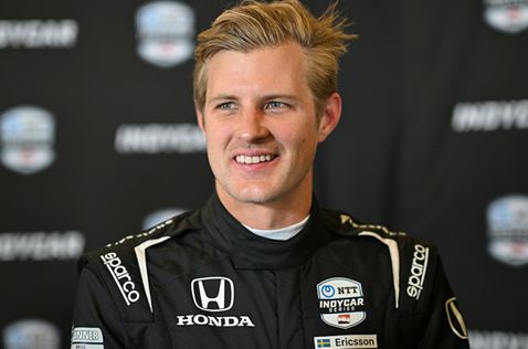 Маркус Эриксон, фото пресс-службы IndyCar